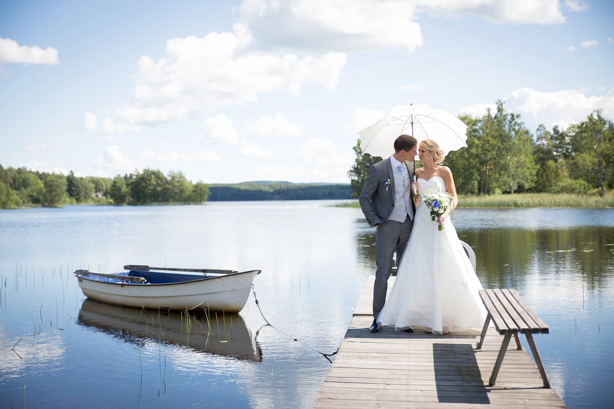 Bröllopsfotograf Falun Dalarna Fru Thorsell Fotografi
